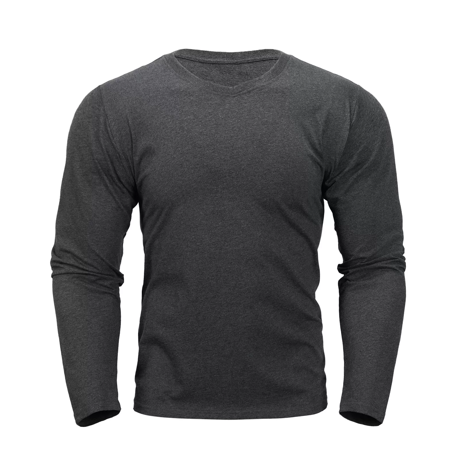 100% COTTON LONG SLEEVE REGULAR FIT T-SHIRT