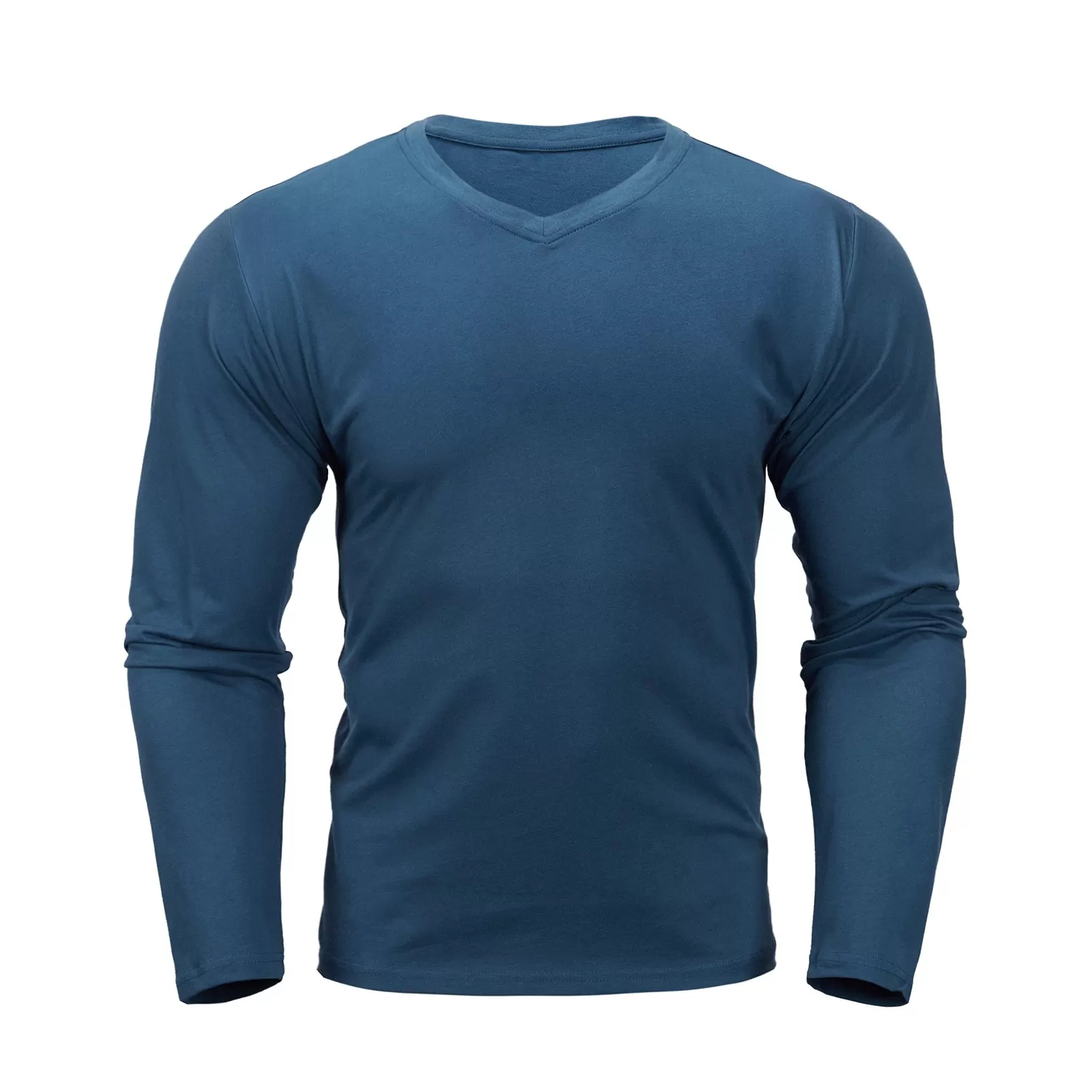 100% COTTON LONG SLEEVE REGULAR FIT T-SHIRT