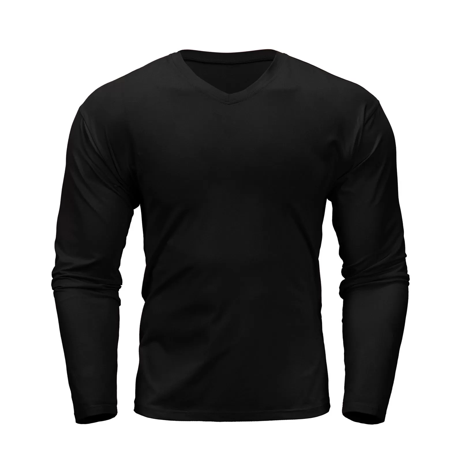 100% COTTON LONG SLEEVE REGULAR FIT T-SHIRT