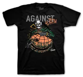 700 Wash Orange Shirt - Against The World - Black