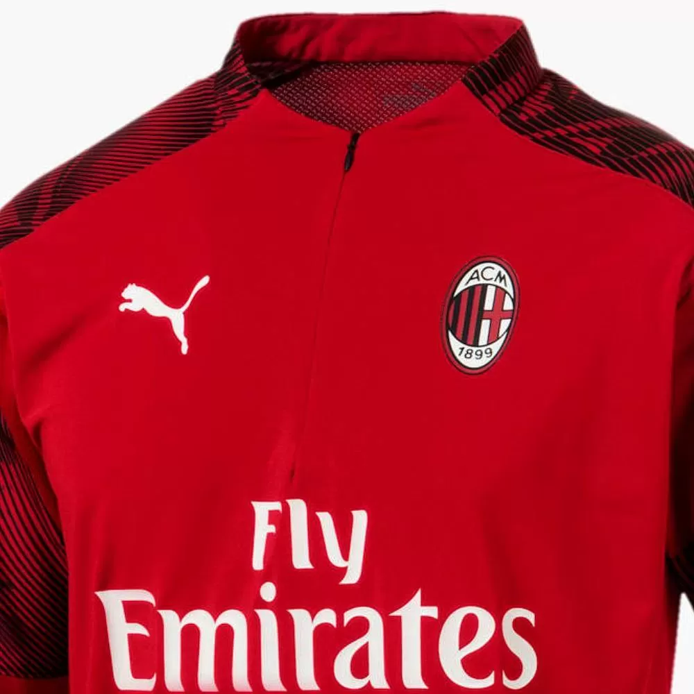 AC Milan soccer training technical top 2019/20 red - Puma