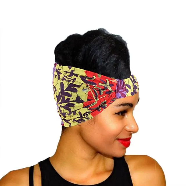 African Pattern Print Headband for Women