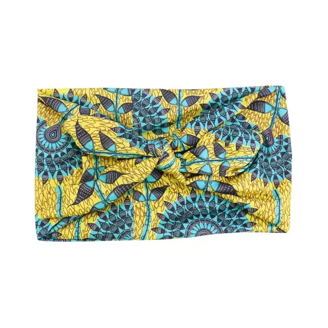 African Pattern Print Headband for Women