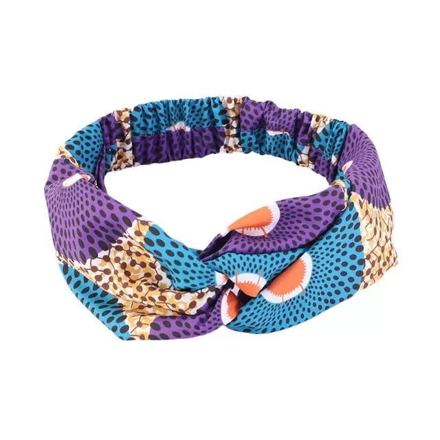 African Pattern Print Headband for Women