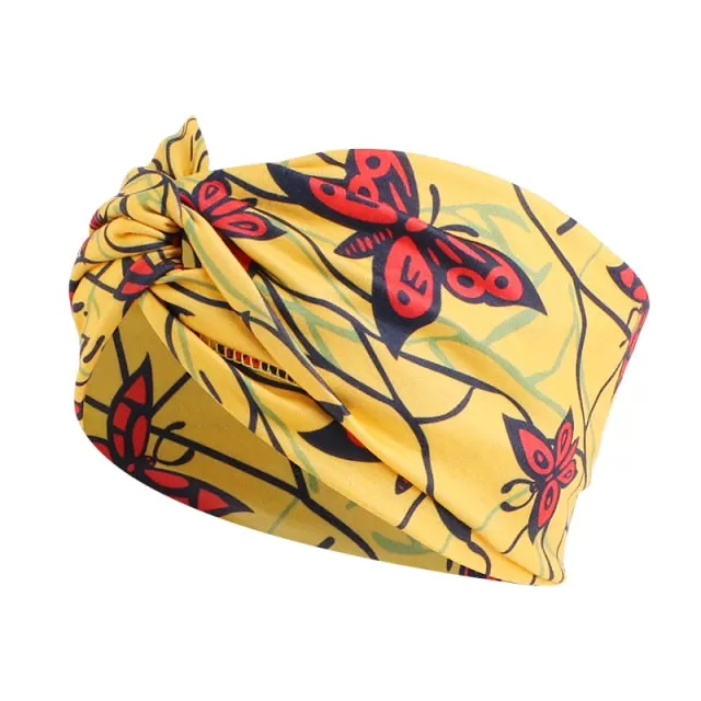 African Pattern Print Headband for Women