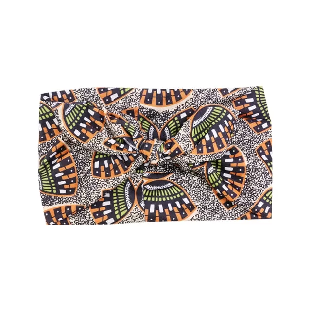 African Pattern Print Headband for Women