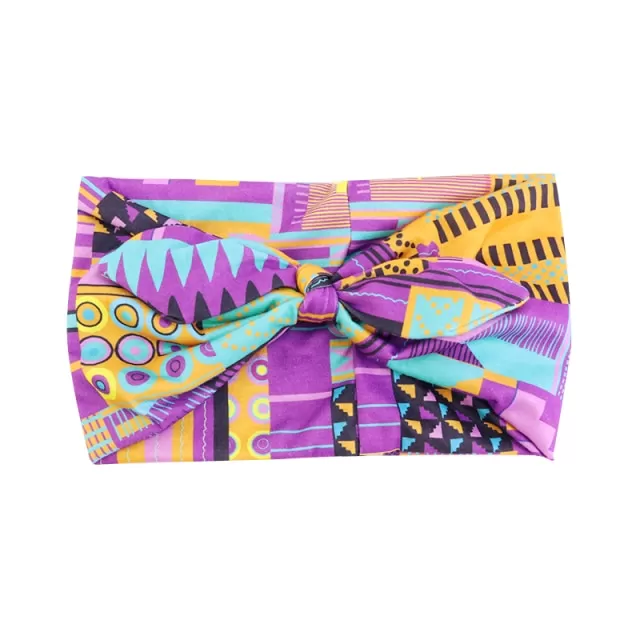 African Pattern Print Headband for Women