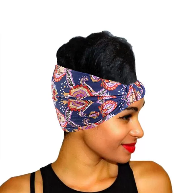 African Pattern Print Headband for Women