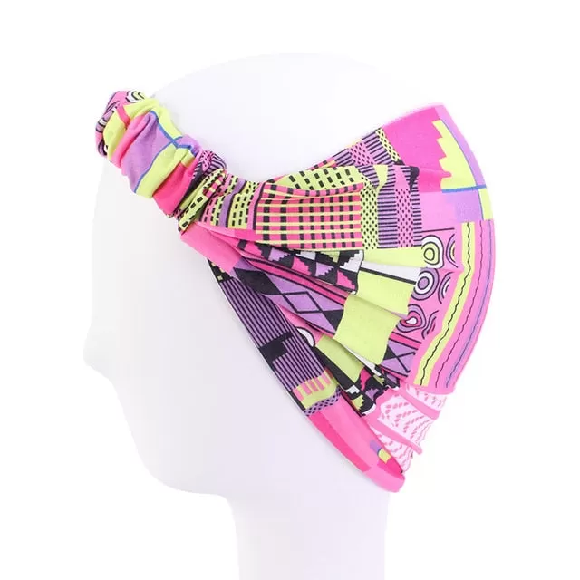 African Pattern Print Headband for Women