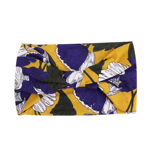 African Pattern Print Headband for Women