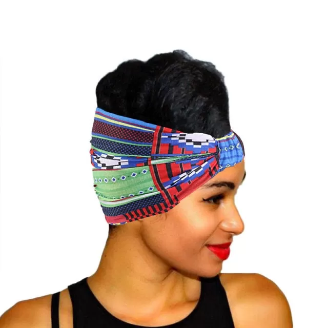 African Pattern Print Headband for Women