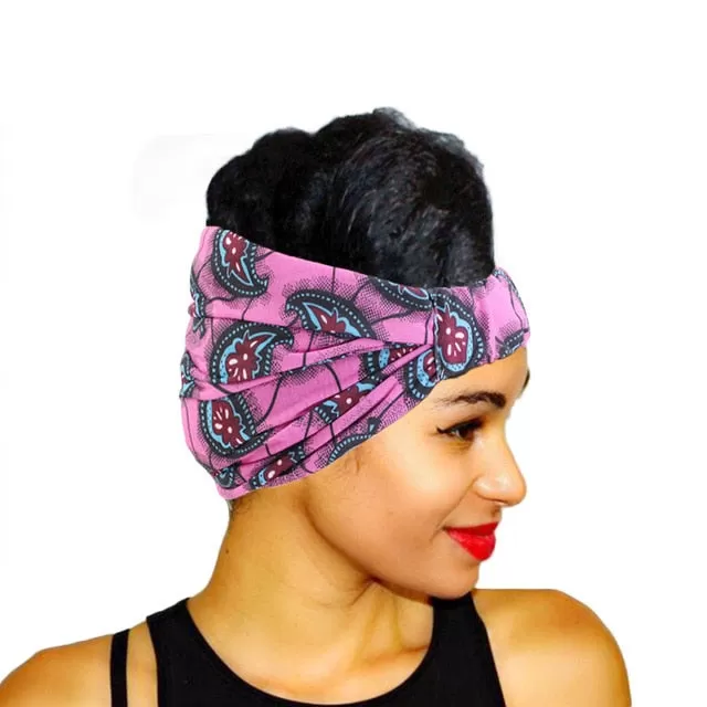 African Pattern Print Headband for Women