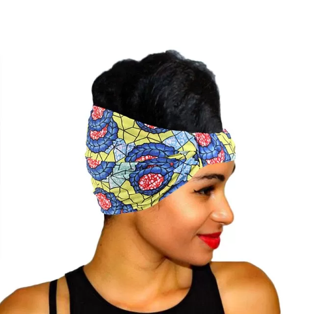 African Pattern Print Headband for Women