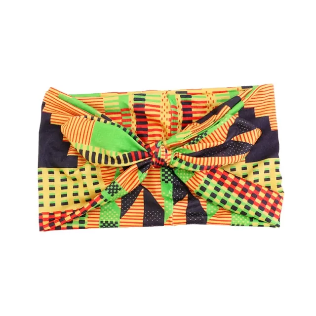 African Pattern Print Headband for Women