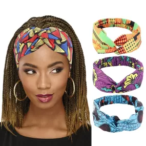 African Pattern Print Headband for Women