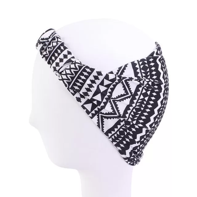 African Pattern Print Headband for Women