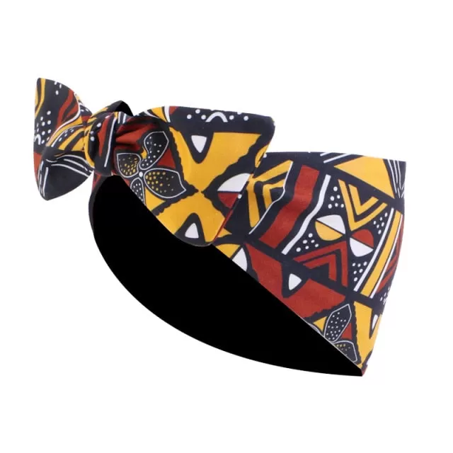 African Pattern Print Headband for Women