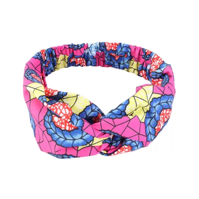 African Pattern Print Headband for Women