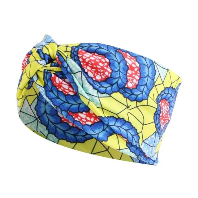 African Pattern Print Headband for Women