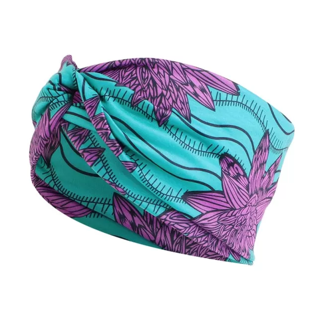 African Pattern Print Headband for Women