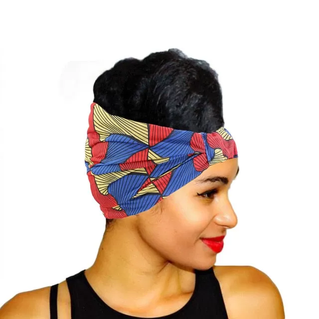 African Pattern Print Headband for Women