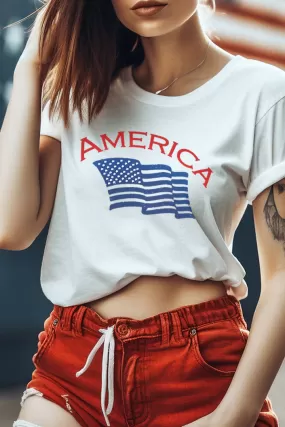 America Flag Unisex T-Shirt