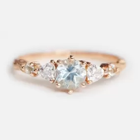 Aquamarine Engagement Ring Hydrius