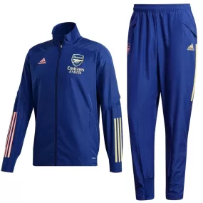 Arsenal navy presentation Soccer tracksuit 2020/21 - Adidas