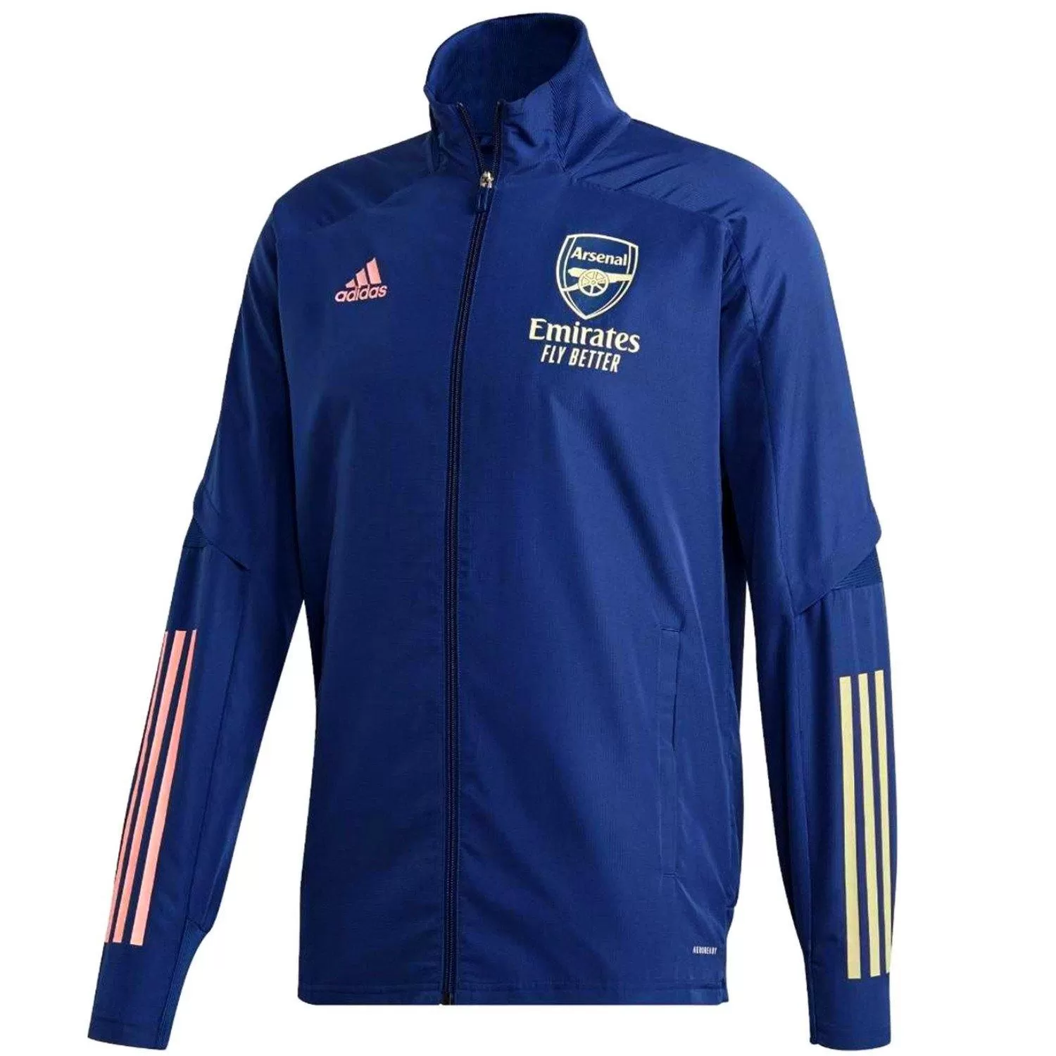 Arsenal navy presentation Soccer tracksuit 2020/21 - Adidas