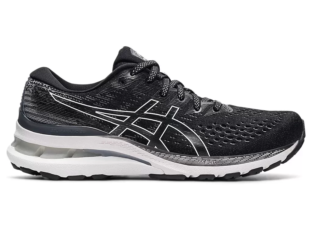 ASICS Women's GEL-KAYANO 28 (Black/White)