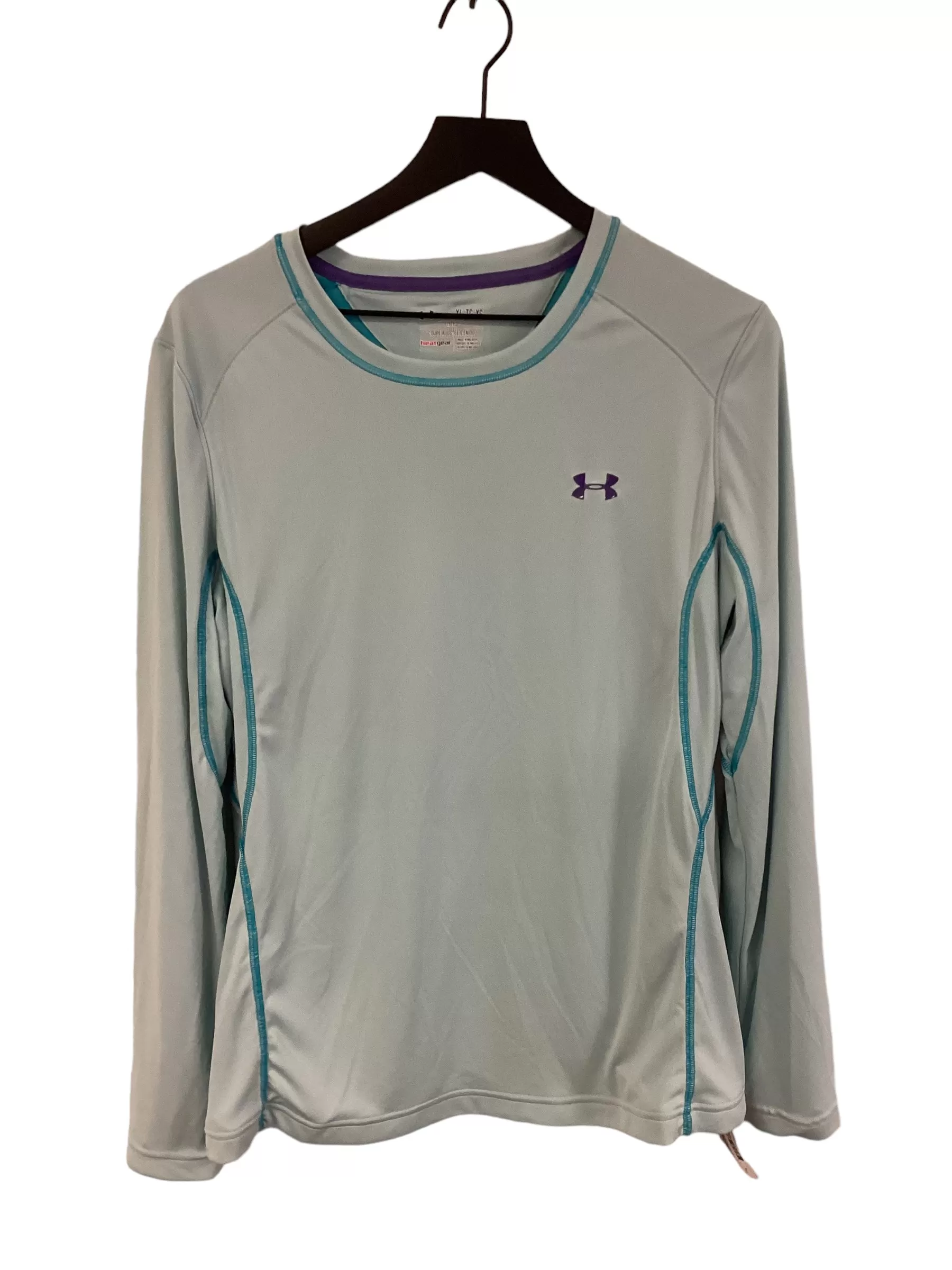 Athletic Top Long Sleeve Crewneck By Under Armour  Size: Xl