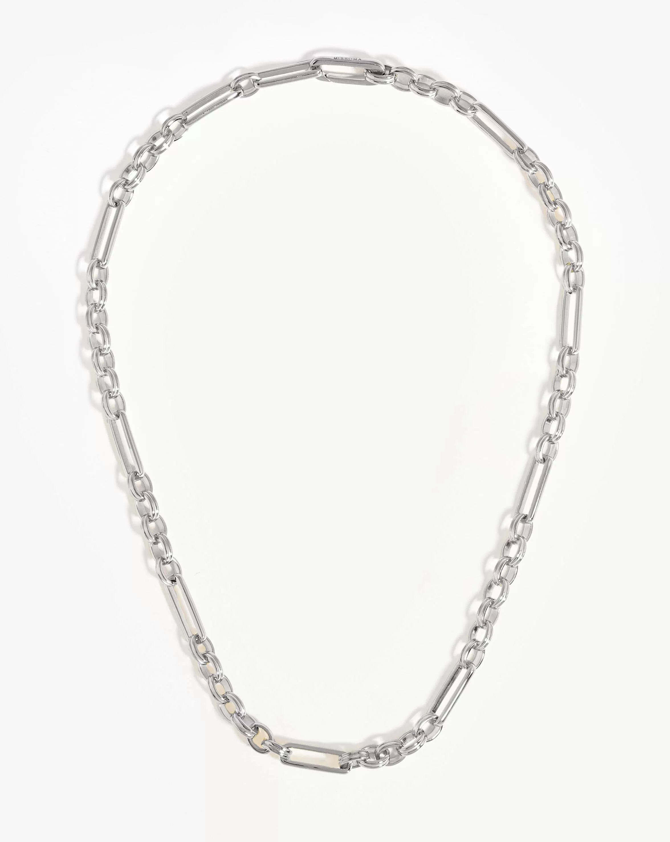 Axiom Chain Necklace | Silver Plated