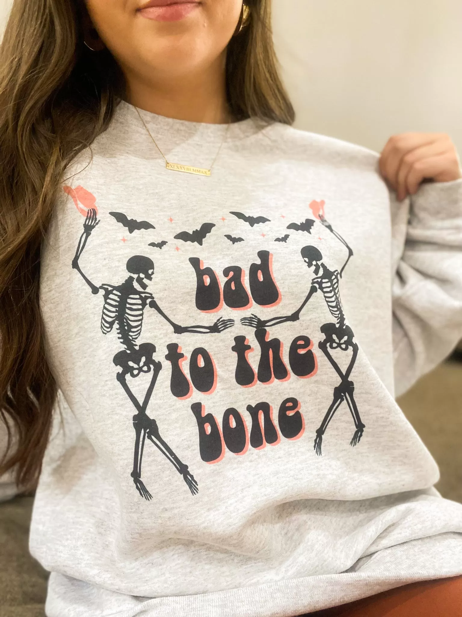 Bad to the Bone Graphic Sweatshirt