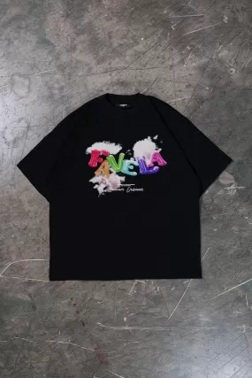 BALLOON BLACK T-SHIRT