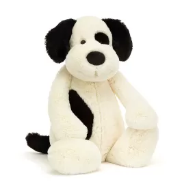 Bashful Black & Cream Puppy Really Big