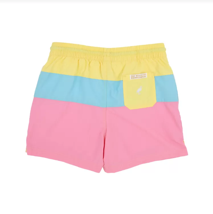 Beaufort Bonnet Country Club Colorblock Trunk, Lake Worth Yellow