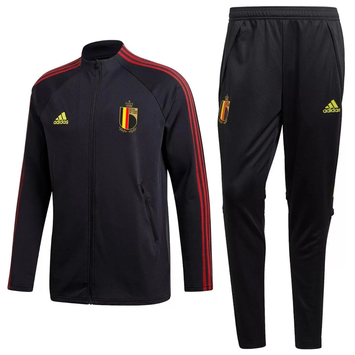 Belgium pre-match presentation Soccer tracksuit 2020/21 - Adidas