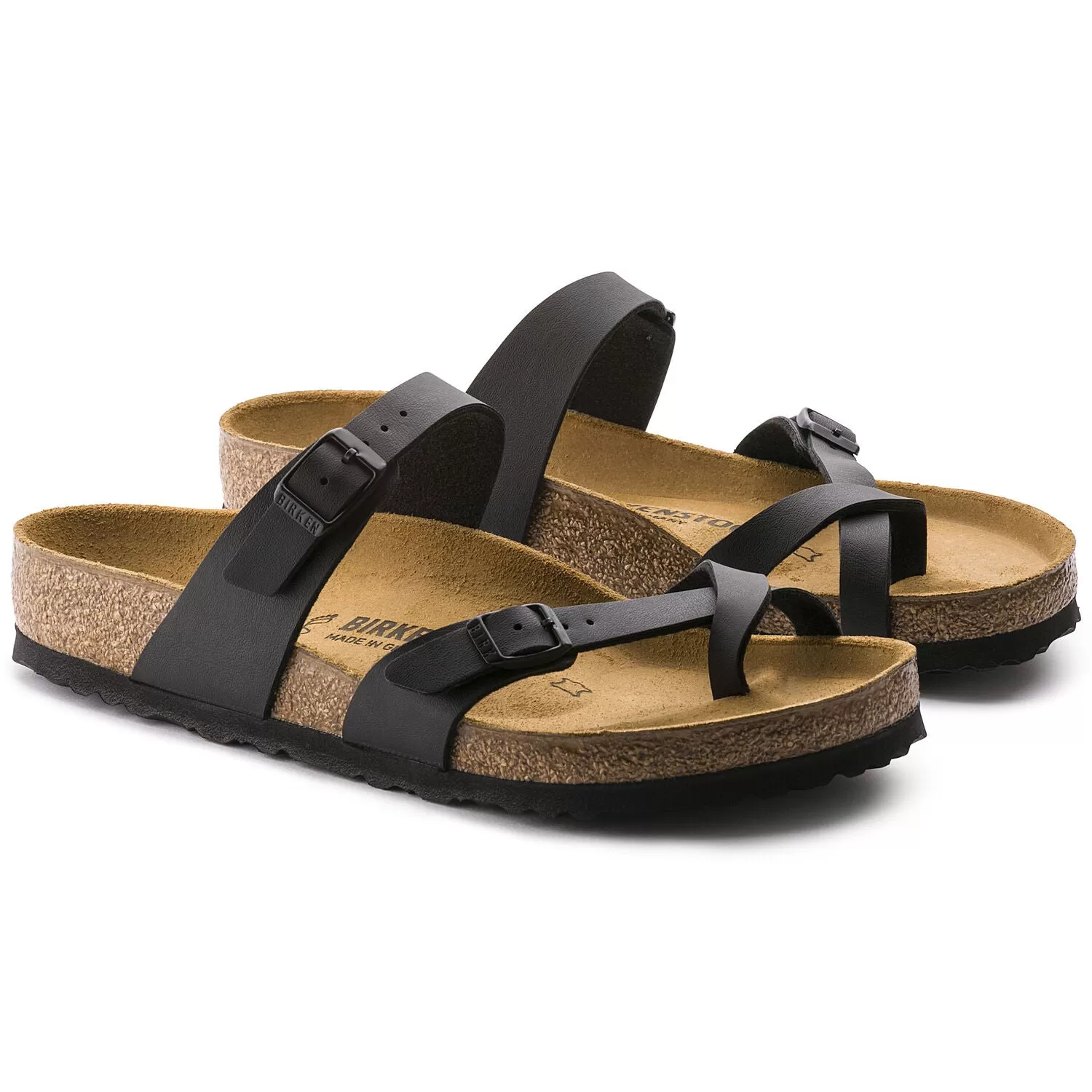 Birkenstock Mayari Black Birko Flor - Sandali Lifestyle