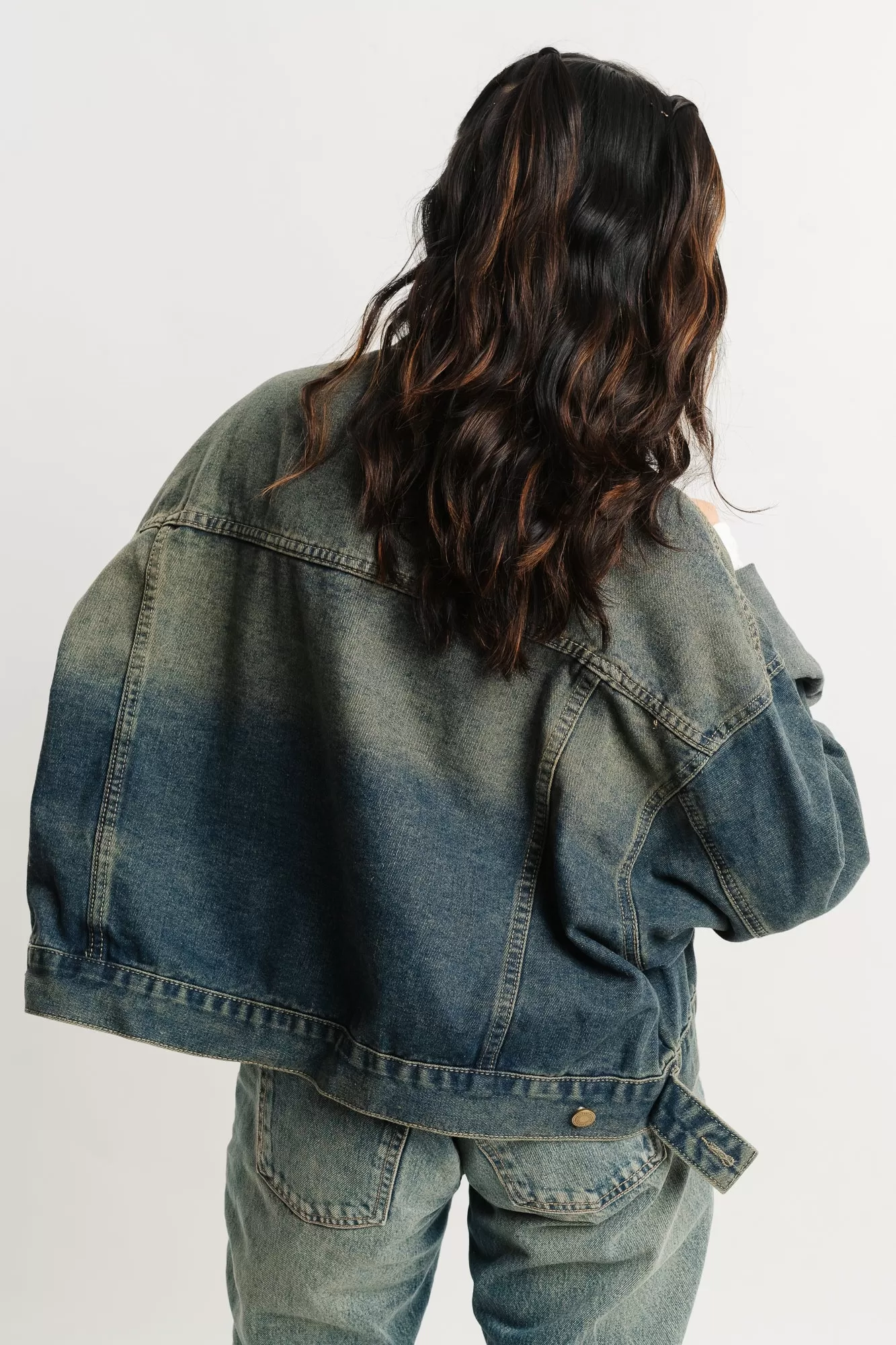 Blue Tinted Denim Jacket