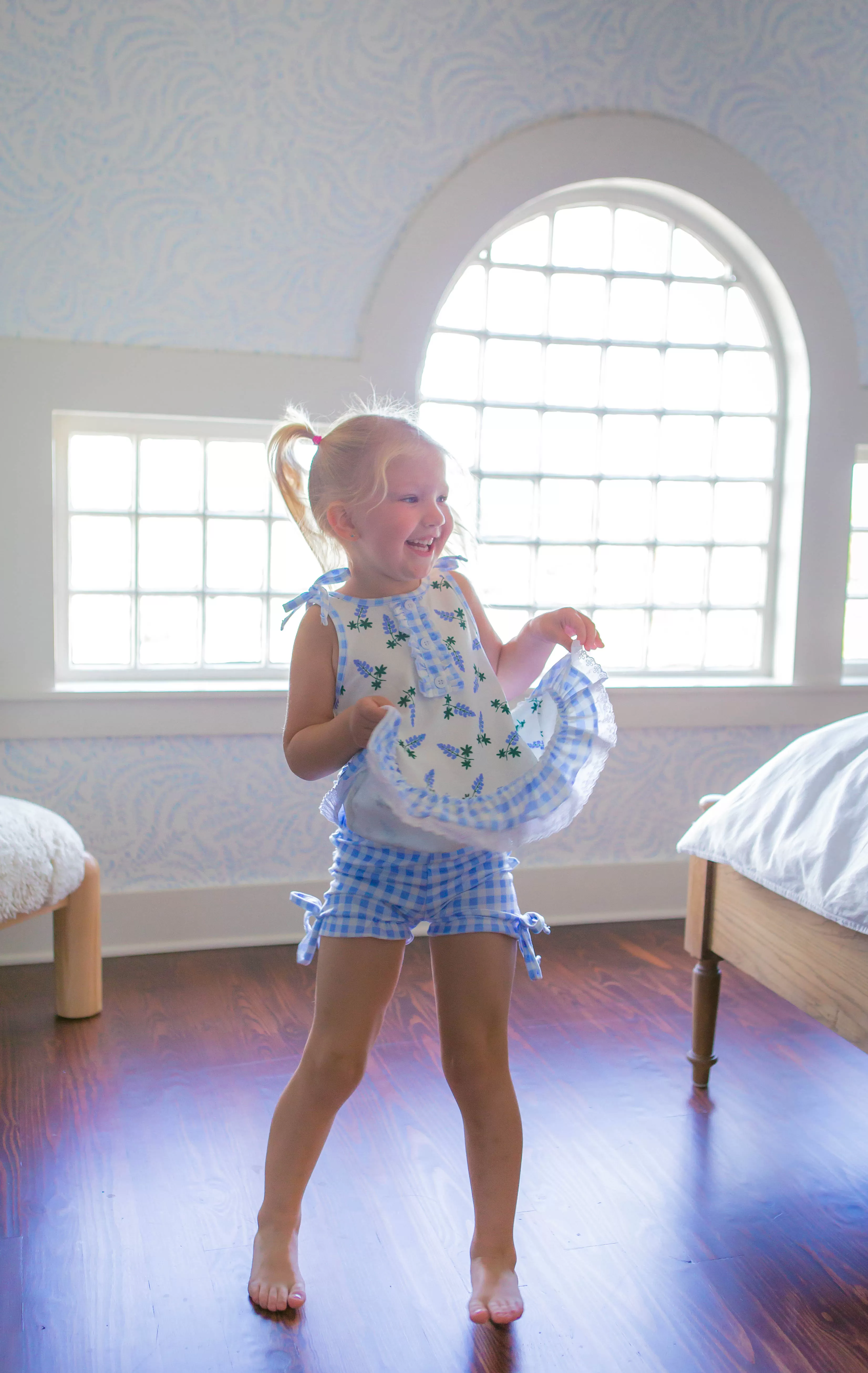 Bluebonnets Gown with Bloomers