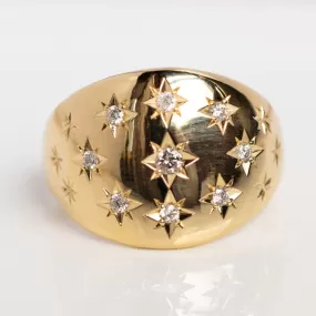 Bombe Diamond Ring