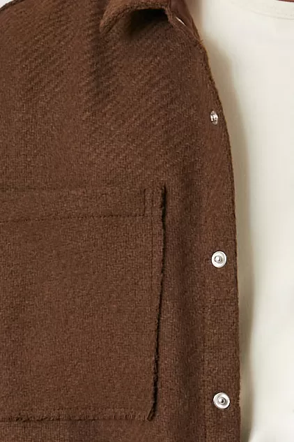 Boucle Drop-Sleeve Shirt