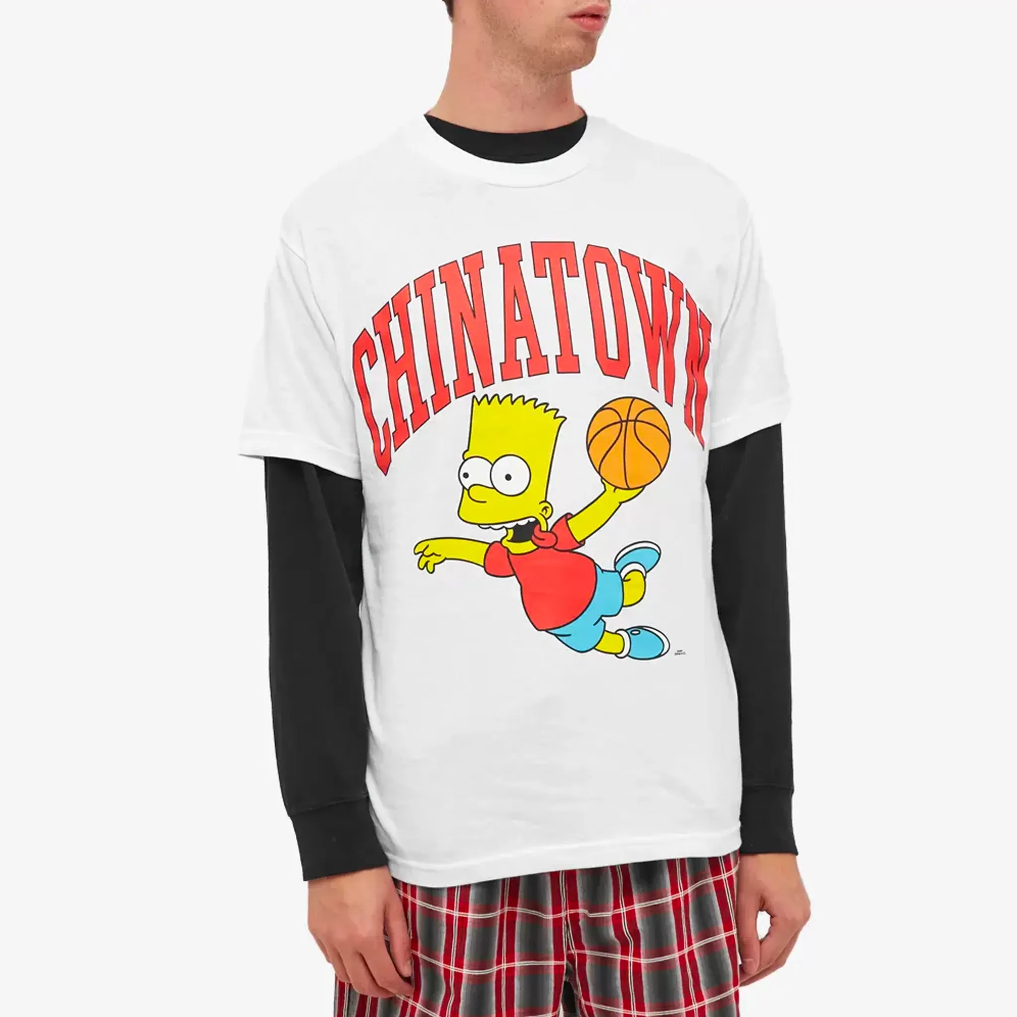 Chinatown Market X The Simpsons Air Bart Arc Tee (White)