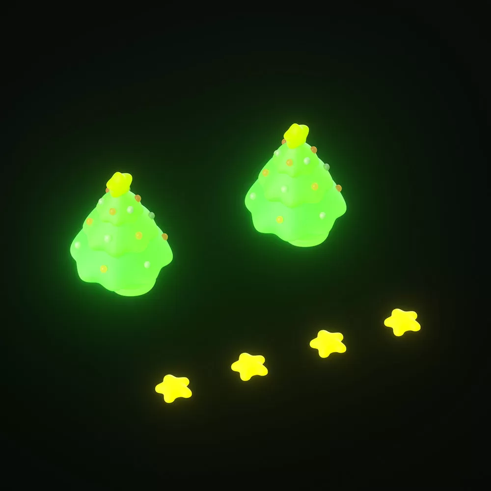 Christmas Tree Fins and Eyes for Sharkicks Pro