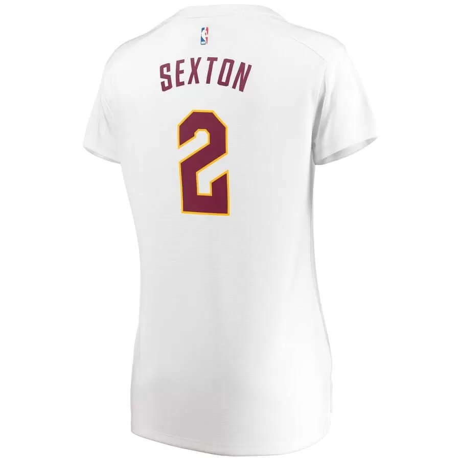 Cleveland Cavaliers Collin Sexton Fanatics Branded Replica Fast Break Player Association Jersey Womens - White | Ireland G8318H5