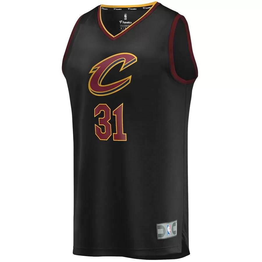 Cleveland Cavaliers John Henson Fanatics Branded Replica Fast Break Player Statement Jersey Kids - Black | Ireland C1679B3