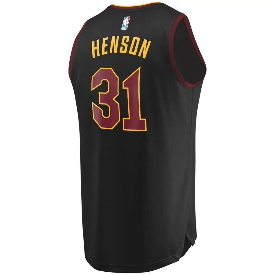 Cleveland Cavaliers John Henson Fanatics Branded Replica Fast Break Player Statement Jersey Kids - Black | Ireland C1679B3