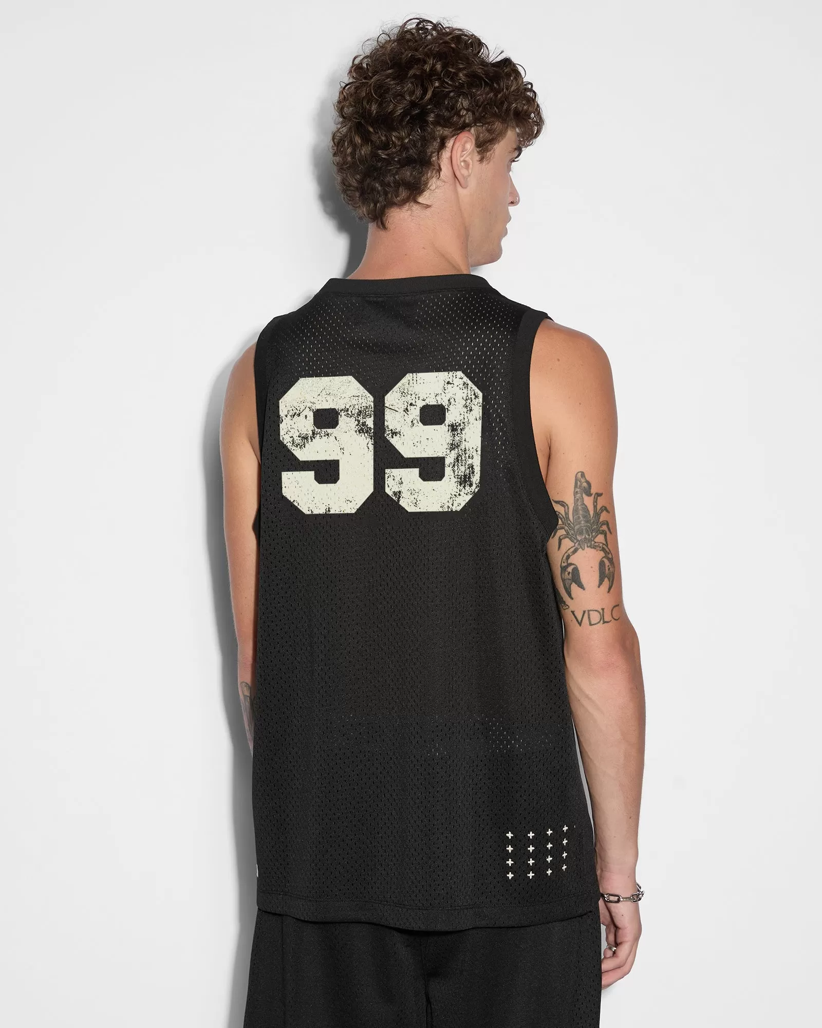 CLUBHOUSE PICK UP SINGLET BLACK