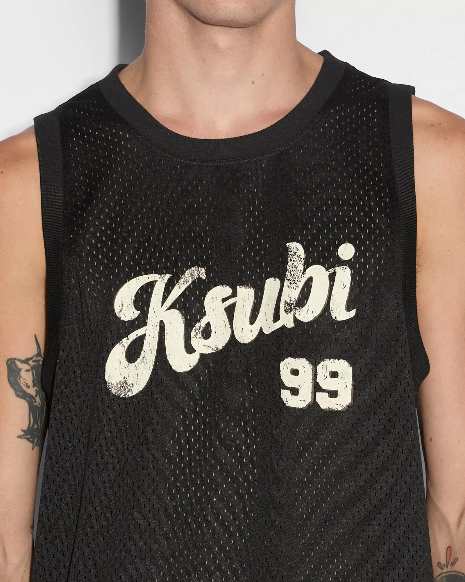 CLUBHOUSE PICK UP SINGLET BLACK