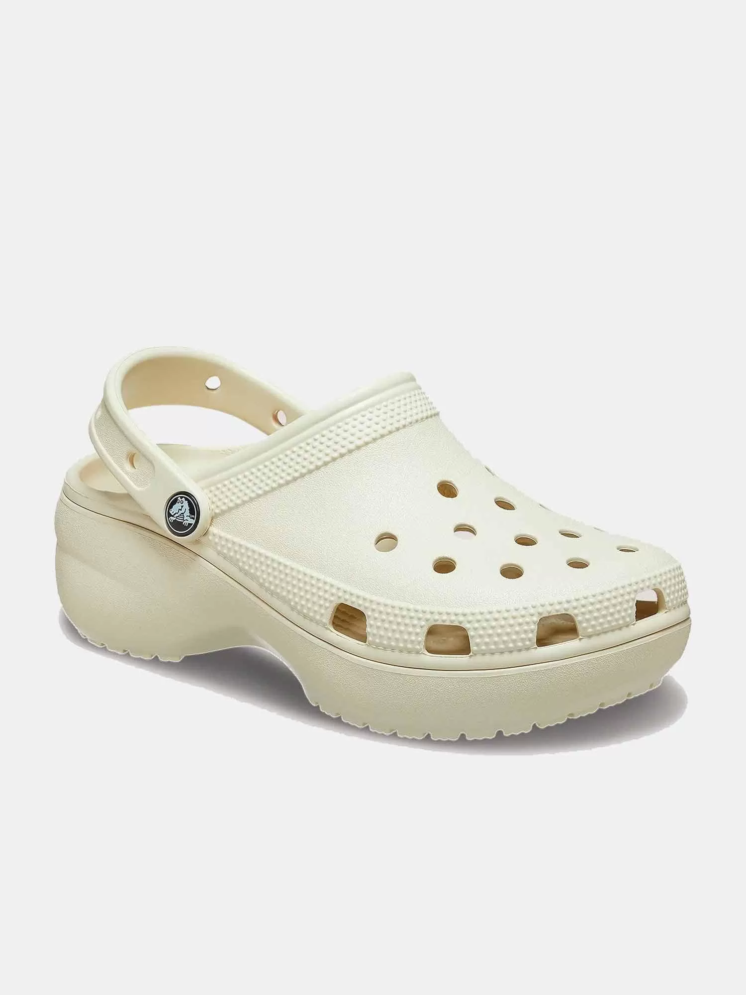 Crocs Classic Platform Clog Womens - Bone